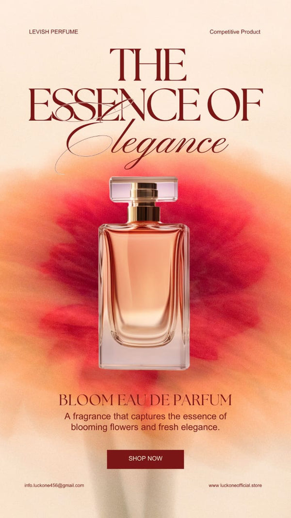 Bloom Eau de Parfum – Refreshing, Long Lasting & Elegant Fragrance for Women 50ML
