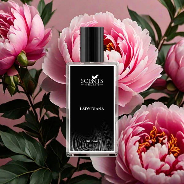Lady Diana Perfume – Elegant Long Lasting Eau De Parfum for Women | Scents N Secrets | 50ml